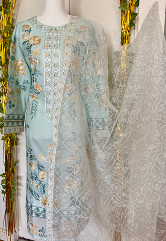 Pakistani ready to wear cotton dress, salwar Kameez