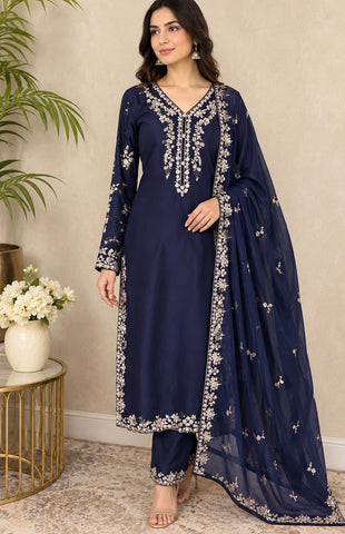 Agha noor inspired Pakistani silk ready to wear party wear dress