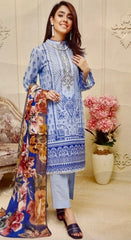 Pakistani designer salwar Kameez casual lawn dress