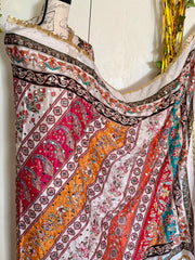 Pakistani wedding mirror dupatta, wrap, scarf, Pakistani silk dupatta