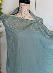 Pakistani velvet shawl, scarf, wrap, luxury velvet shawl