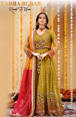 Pakistani designer long maxi party wear dress