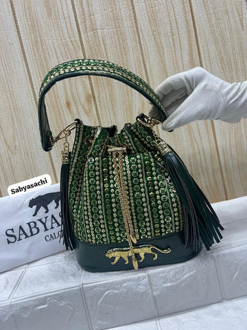Sabyasachi inspired potli bag, purse, wedding evening purse