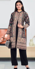 Kashmiri kani coat set, Kashmiri jacket set