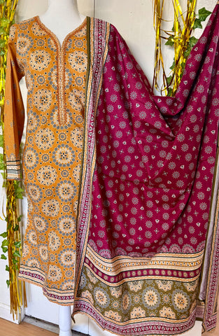 Pakistani salwar Kameez ready to wear linen dress,Pakistani casual dress