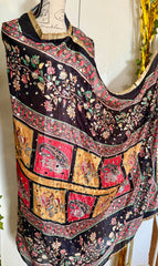 Pakistani wedding mirror dupatta, wrap, scarf, Pakistani silk dupatta, Pakistani mirror dupatta