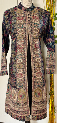 Kashmiri kani coat set, Kashmiri jacket set