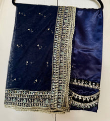 Pakistani designer salwar Kameez velvet dress, party wear velvet dress