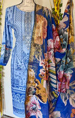 Pakistani designer salwar Kameez casual lawn dress