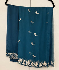 Agha noor inspired Pakistani silk salwar Kameez party wear dress