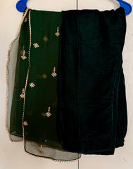 Pakistani velvet salwar Kameez ready to wear party wear, velvet salwar Kameez