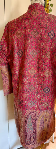 Kashmiri Kani Pashmina  coat