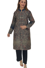 Kashmiri kani coat, jacket set, Kashmiri long coat set