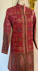 Kashmiri Kani Pashmina  coat