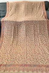 Kashmiri kani pashmina shawl, wrap, scarf, pashmina shawl
