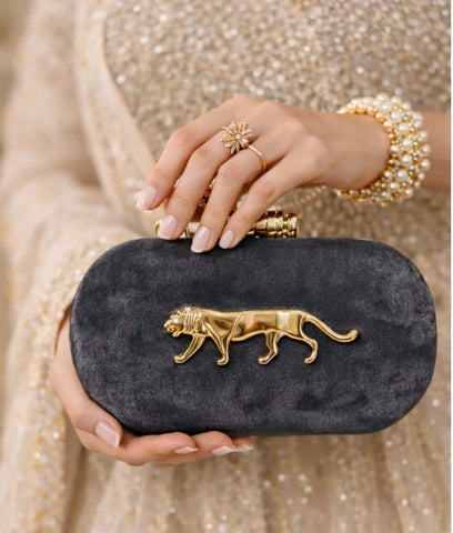 Sabyasachi inspired clutch purse,wedding evening clutch purse