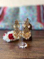Indian kundan choker set, necklace set