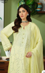 Pakistani designer salwar Kameez semi formal dress, Pakistani cotton dress