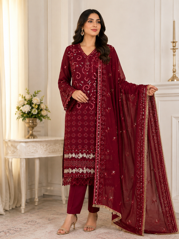 Agha noor inspired Pakistani salwar Kameez party wear dress