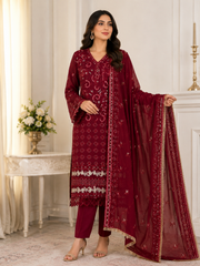 Agha noor inspired Pakistani salwar Kameez party wear dress