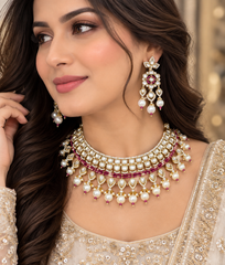 Real kundan necklace set, kundan jewelry set , kundan jewelry