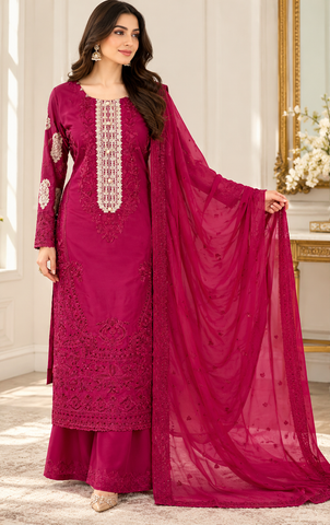 Agha noor inspired Pakistani designer salwar Kameez, Pakistani silk 3pcs ready to wear dress