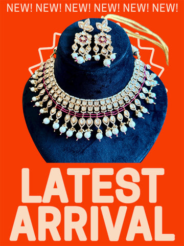 Real kundan necklace set, kundan jewelry set , kundan jewelry