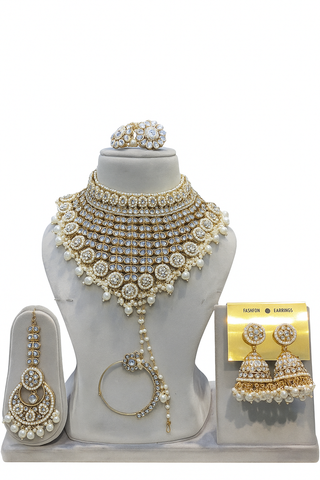 Kundan bridal set,Kundan choker set, Kundan jewelry set