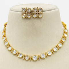 Indian kundan necklace set, Real Kundan necklace set